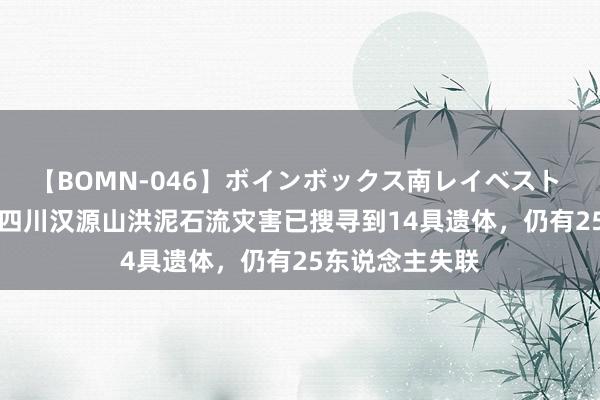 【BOMN-046】ボインボックス南レイベスト 巨乳輪 4時間 四川汉源山洪泥石流灾害已搜寻到14具遗体，仍有25东说念主失联