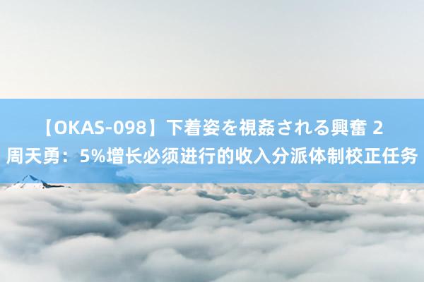 【OKAS-098】下着姿を視姦される興奮 2 周天勇：5%增长必须进行的收入分派体制校正任务