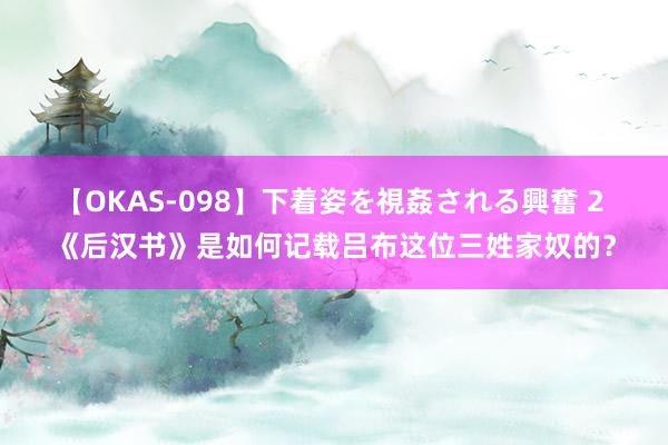 【OKAS-098】下着姿を視姦される興奮 2 《后汉书》是如何记载吕布这位三姓家奴的？